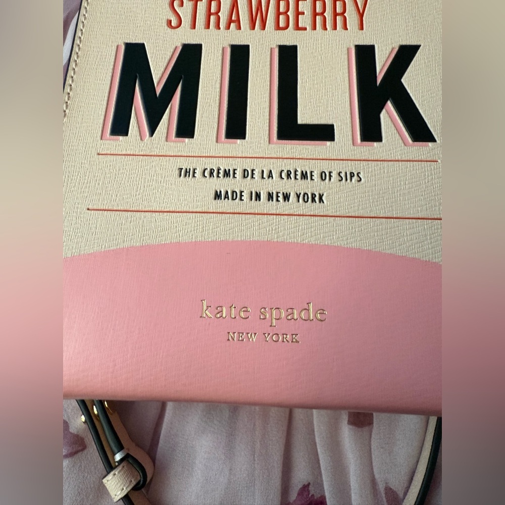 Kate Spade Milk Carton Printed Crossbody Bag - Picture 6 of 14